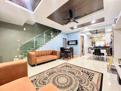 CANTIK SIAP RENO‼️FACING OPEN‼️Teres Taman Mawar Prima Rawang