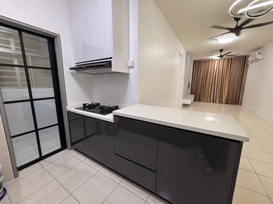 Renovated Furnished Melodi Perdana Apartment Puncak Alam nr Sg Buloh