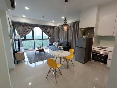 Iskandar residence 1 bedroom 1 toilet bathtub furnish medini nusajaya