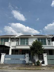 Pengkalan setia double storey house partially furnished for rent
