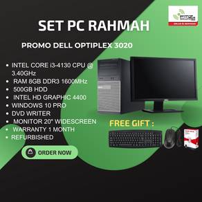 Set PC Rahmah Bajet Lengkap Siap Guna!!