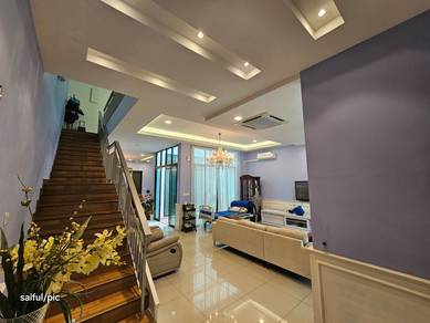 Murah!! Renovated Superlink Aster Grove 24x80 Denai Alam U16 Shah Alam