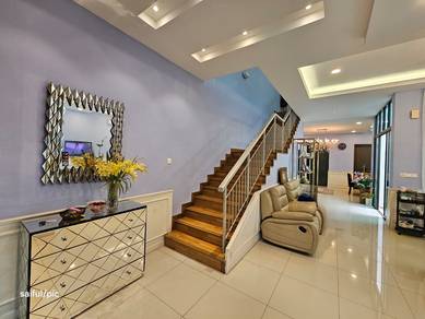 Murah!! Renovated Superlink Aster Grove 24x80 Denai Alam U16 Shah Alam