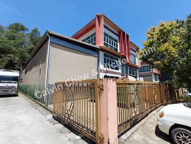 -30% 2Sty Semi D Warehouse Golden Hill Industrial Park Inanam KK