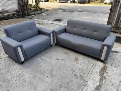 [Set] Fabric Sofa 3+2 Seater Highback