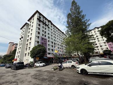 FULL LOAN Flat Puchong Permai Fully Renovated Bumi Lot Leasehold