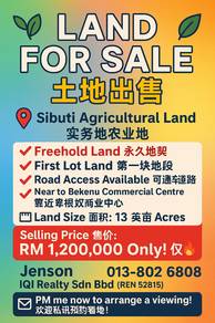 Sibuti Agricultural Land 实务地农业地