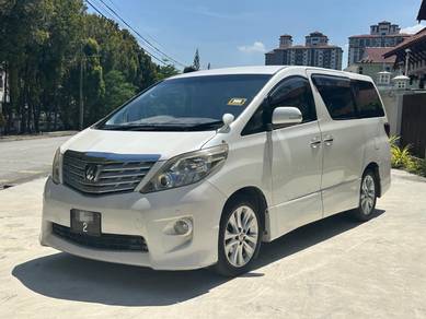 Toyota ALPHARD 2.4G 1 Owner/ Free 3y Warranty
