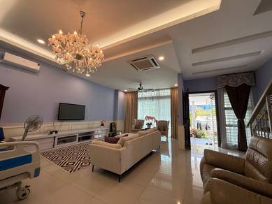 BUILT UP 3100sf 24x80 | 2-Storey Superlink Aster Grove, Denai Alam