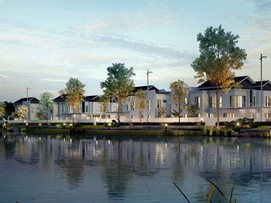 Facing Lake View | Biggest 24x85 2 Storey House Nilai