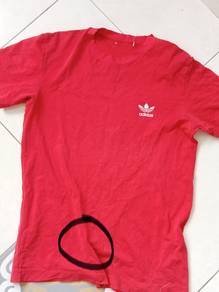 Baju vintage adidas merah sz M