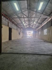 Warehouse/Light Factory @ Kg Baru Ampang 5500sf container can access