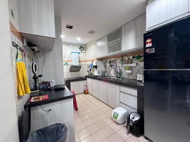 Kristal heights 2 partly furnished very clean unit Aircon kit cabinet