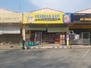 Single-storey shoplot @ Taman Bahagia Makmur, Temerloh for Sale