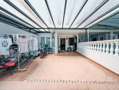 Taman Bukit Indah, Ampang. Facing Open Double Storey Terrace House.