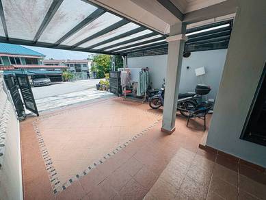 Taman Bukit Indah, Ampang. Facing Open Double Storey Terrace House.