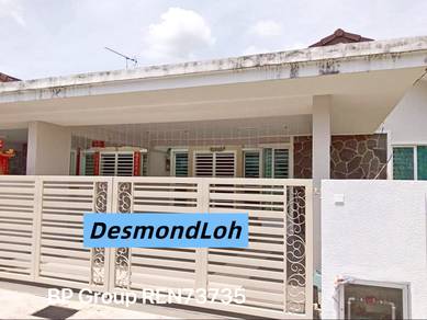 Kulim Town Taman Seri Rambai Single Storey Semi D House For Rent