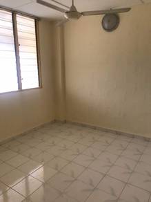 wangsa maju section 1 flat with kitchen cabinet & heater