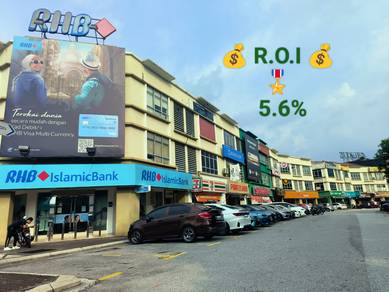 【🎀 R.O.I ▶ 5.6% 】3 Storey Shop-Office Seksyen 9 Bangi