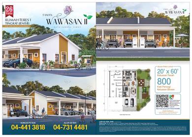 New-Terraced-House-for-sale-Kota-Sarang-Semut-Kedah-1
