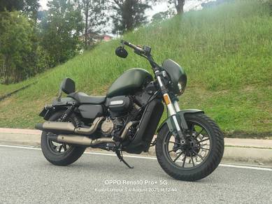 QJMOTOR SRV250 SsERI MILEAGE ORIGINAL 1708KM