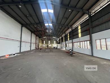 Pandamaran 1.5 Storey Semi-D Factory Warehouse Port Klang 9ksqft land