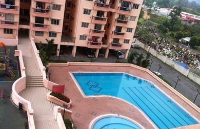 【🔥100%LOAN🔥】Langat Jaya Condo 938sf Hulu Langat Cheras B/MARKET❌10%