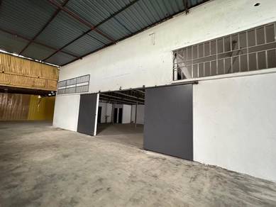 Semi D Factory in Ehsan Jaya Kepong for Rent Fully Extended