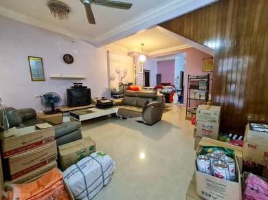 Sri Rampai 2stry,End Lot, Freehold, Kitchen Cabinet With Extension