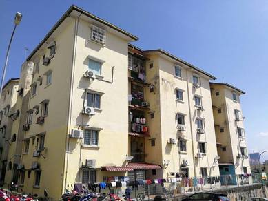 1+1 deposit Kepong , Sri Ehsan Apartment tingkat 4 no lift full reno