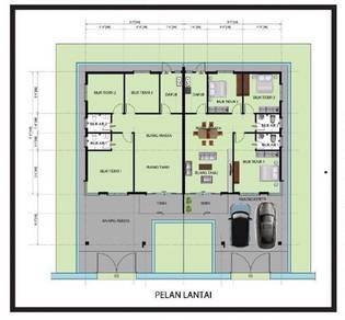 TAMAN DAHLIA PENDANG : Perumahan Baru Rumah Semi D Setingkat