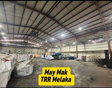 Detached Factory Warehouse Bukit Rambai Tanjong Minyak for Rent