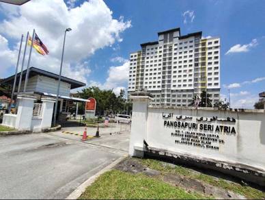 [Subang Bestari] Pangsapuri Seri Atria 3R2B2CP PF 850 SF  HELP Uni