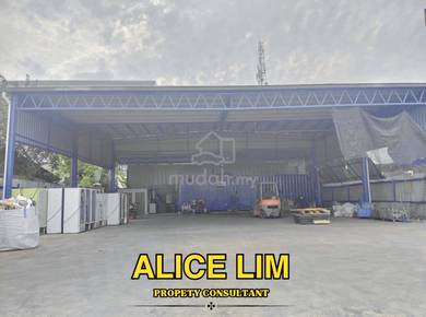 Empty land Warehouse 6000sqft Bukit Minyak Iconic Hotel Penang Bridge