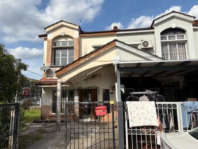 Big Corner Double Storey Terrace House Mahkota Cheras Jln Temenggung