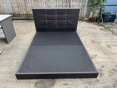 Divan Leather Katil Queen Bed Frame