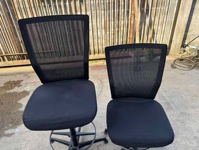 Mesh Tall Bar Chair Kerusi Tinggi Office