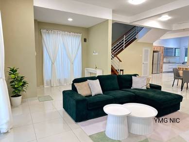 Bandar Parkland double storey Semi-D fully furnished