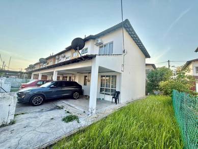 TERMURAH ENDLOT Double Storey Terrace Bandar Saujana Putra FOR SALE