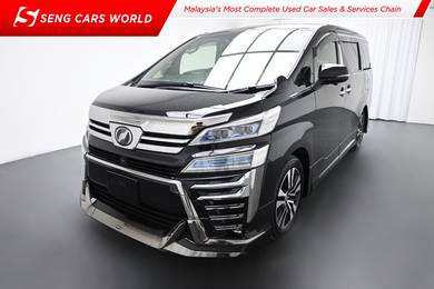 Toyota VELLFIRE 2.5 ZG (A) TIPTOP 1-YR WARNTY