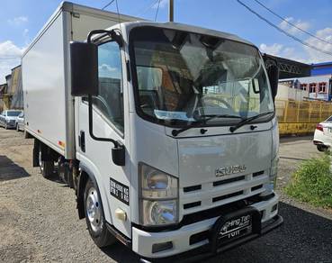 2017 Isuzu NLR 13 kaki Feet EnjinHijau Bonded Box