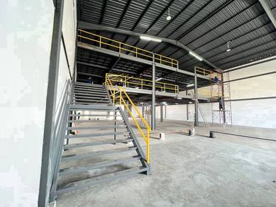 旺厂出租[14,000sf with 2 MEZZAINE FLOOR] Kampung Baru Sungai Buloh, Subang
