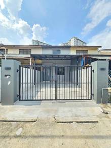 Refurbish Renovated Taman Megah Ria Bayan 2 storey low cost