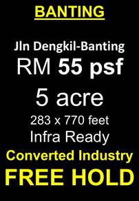 Converted Industry Land Kuala Lanagt