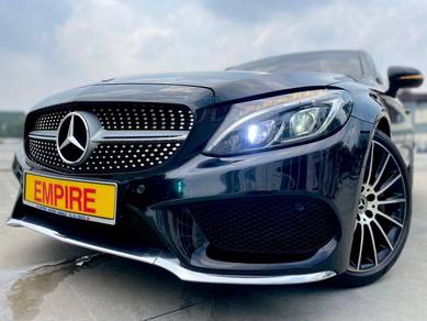Cbu 2018 MERCEDES BENZ C250 AMG COUPE 2.0 TURBO 9G