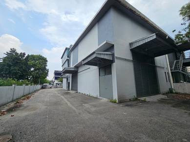 CORNER LOT FACTORY SEMI-D Nouvelle Industrial Kota Damansara For Rent