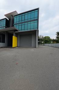 CORNER LOT FACTORY SEMI-D Nouvelle Industrial Kota Damansara For Rent