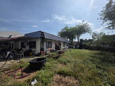 Freehold 1 storey ss 5 corner diskaun 400k nego big land