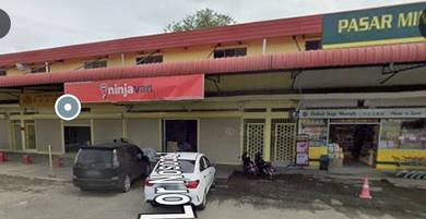 Ground Floor Shop Inter behind Towering Petronas Station