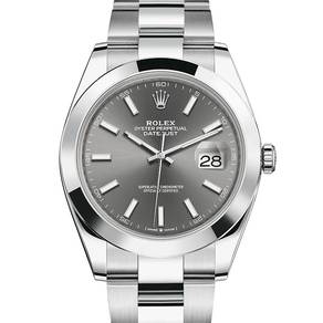 NEW Rolex Datejust 41mm Rhodium Oyster 126300
